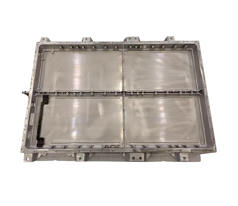 Aluminum die cast battery tray