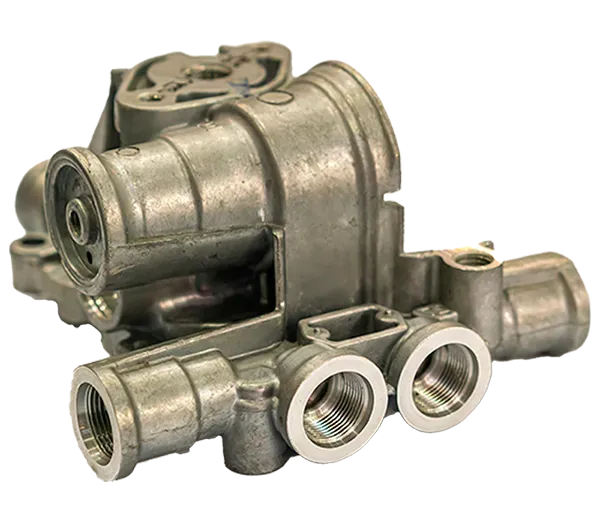 Aluminum die cast manifold block